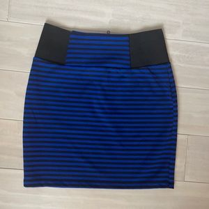 💙🖤 Black&Blue Striped Mini💙🖤